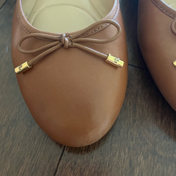 LAUREN Ralph Lauren Ballet flats, tan, size 8.5 - Picture 5 of 8